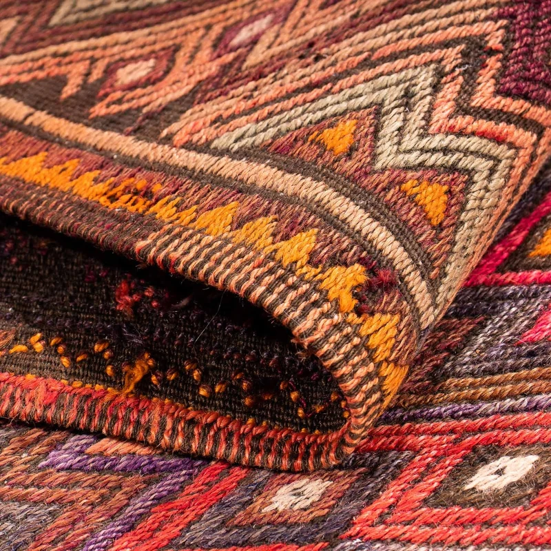 Kelim Teppich - Old 75 x 400 cm - mehrfarbig