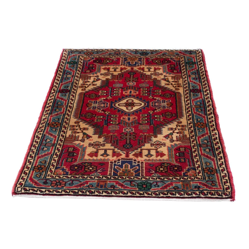 Perserteppich - Nomadic 83 x 125 cm - dunkelrot
