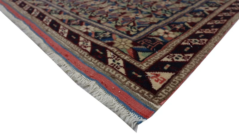 Afghan Teppich - Buchara 56 x 75 cm - blau