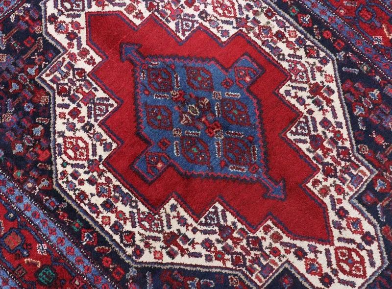 Perserteppich - Classic 116 x 150 cm - dunkelblau