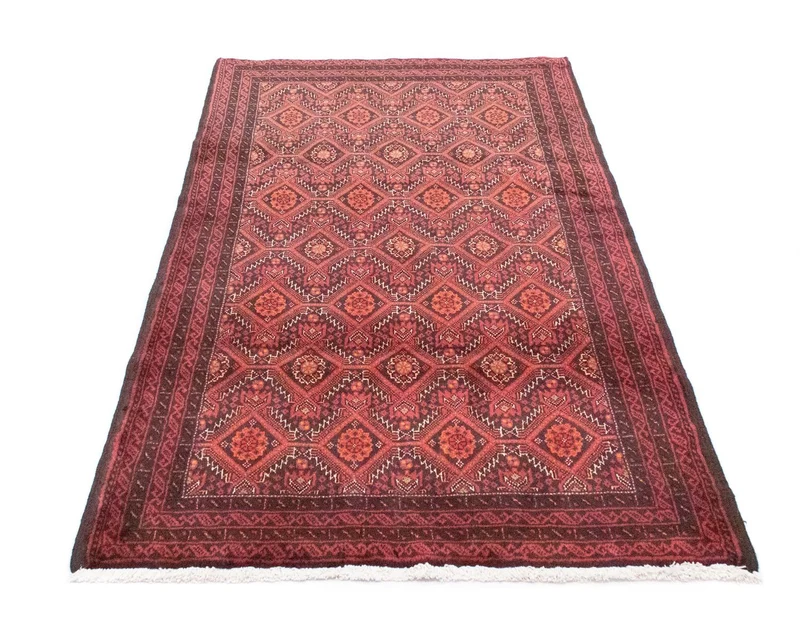 Belutsch Teppich 100 x 177 cm - rot