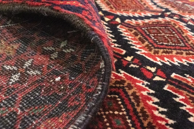 Belutsch Teppich 102 x 185 cm - rot