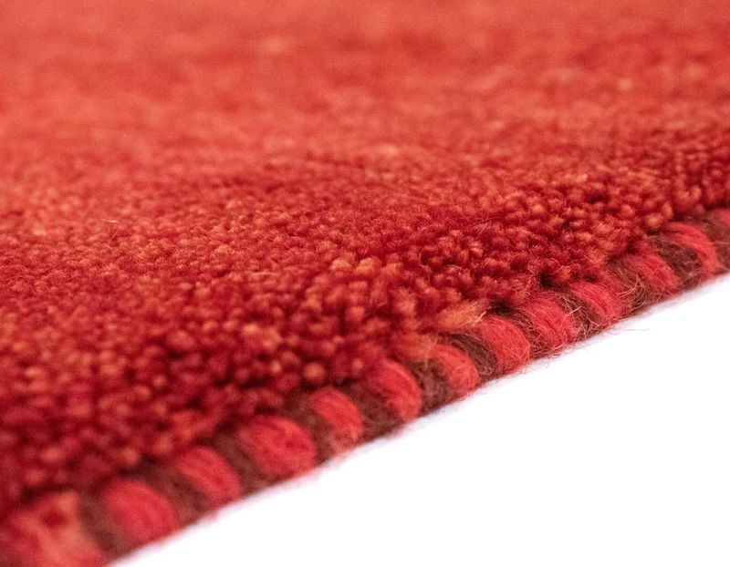 Gabbeh Teppich - Perser 77 x 132 cm - rot