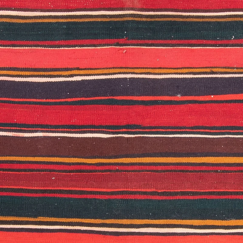 Kelim Teppich - Old quadratisch - 190 x 215 cm - mehrfarbig
