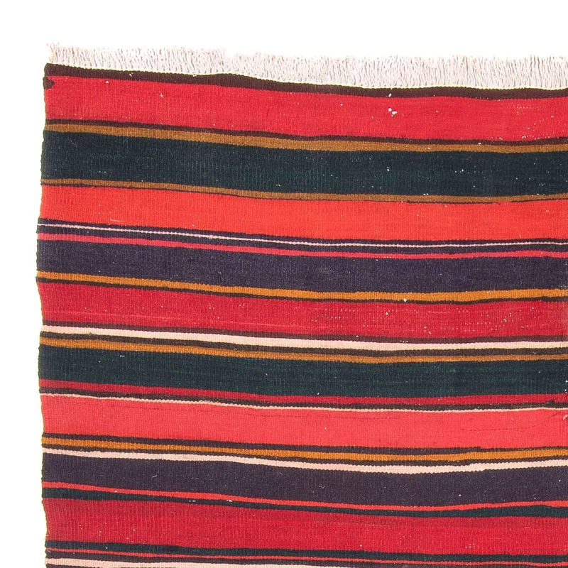 Kelim Teppich - Old quadratisch - 190 x 215 cm - mehrfarbig