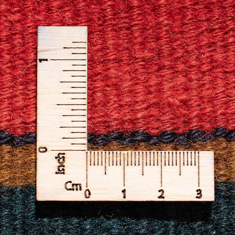 Kelim Teppich - Old quadratisch - 190 x 215 cm - mehrfarbig