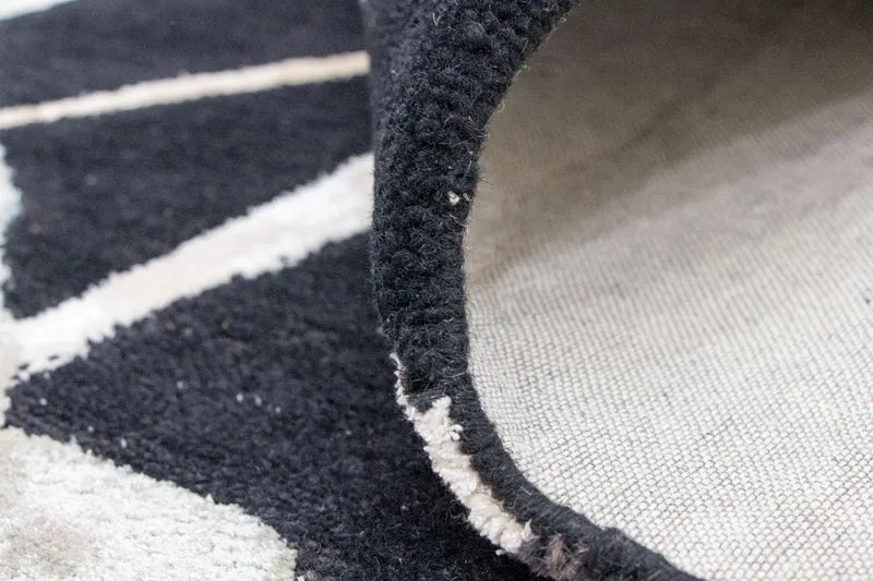 Designer Teppich 153 x 245 cm Teppich Wohnzimmer
