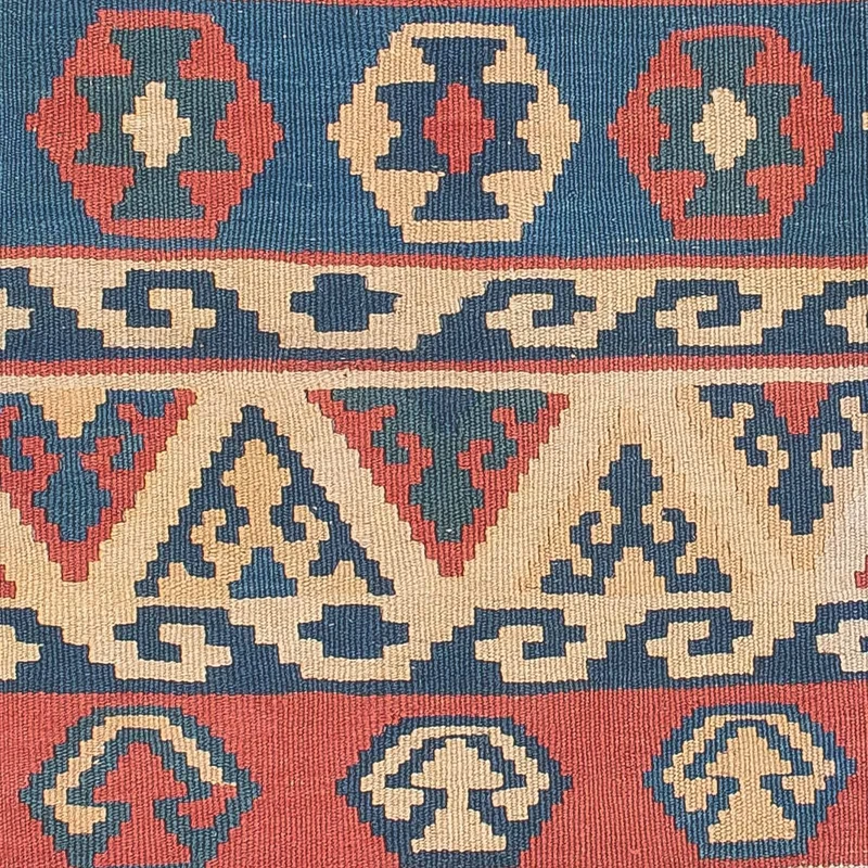 Kelim Teppich - Oriental 112 x 168 cm - mehrfarbig