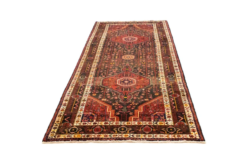 Perserteppich - Nomadic 125 x 295 cm - braun