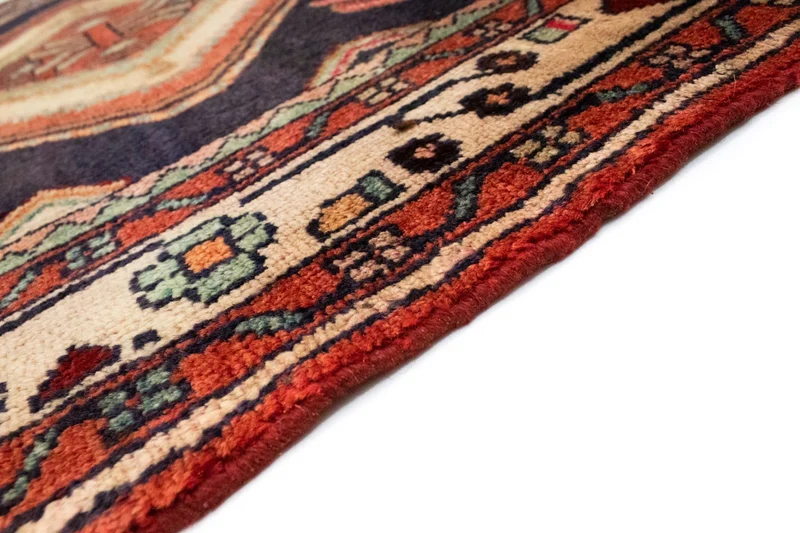 Perserteppich - Nomadic 125 x 312 cm - blau
