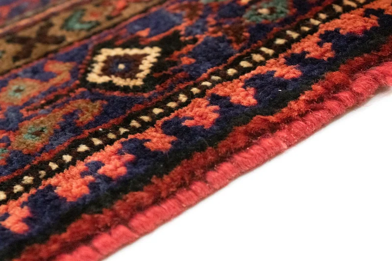 Perserteppich - Nomadic 102 x 297 cm - blau