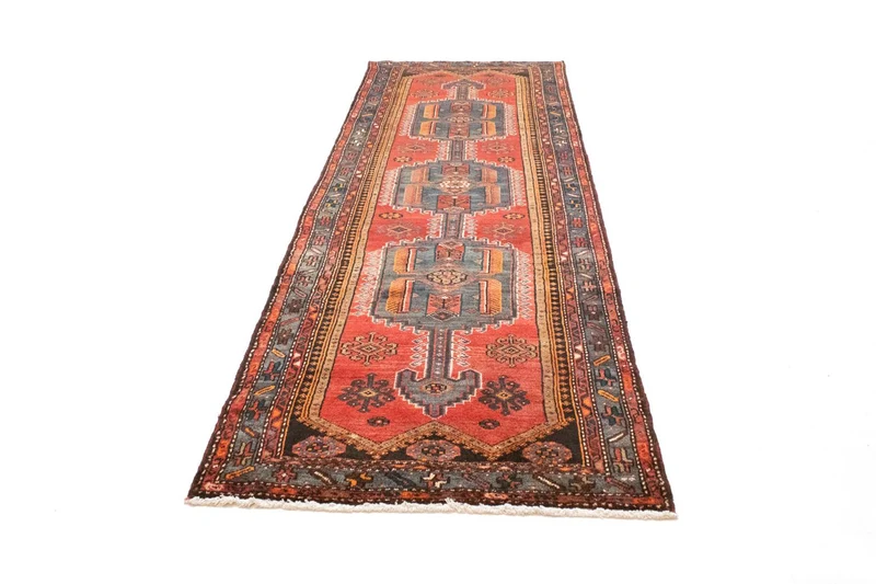 Perserteppich - Nomadic 103 x 307 cm - grün