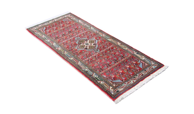 Perserteppich - Nomadic 80 x 180 cm - rot