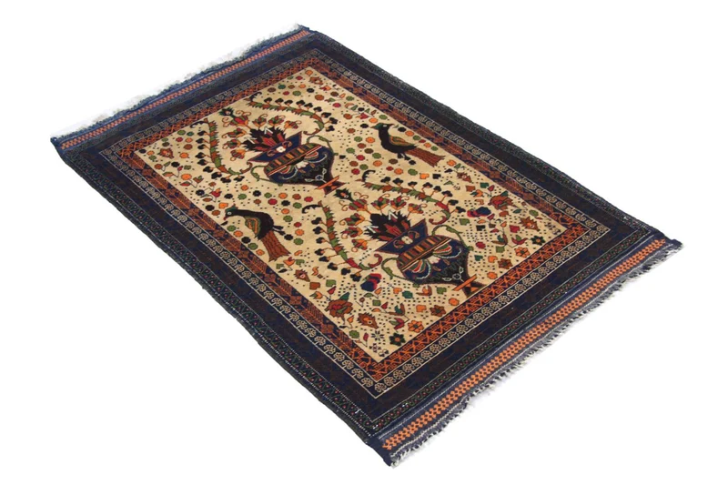 Belutsch Teppich 80 x 115 cm - beige