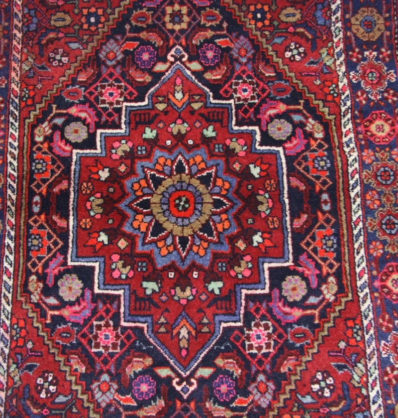 Perserteppich - Nomadic 77 x 116 cm - braun