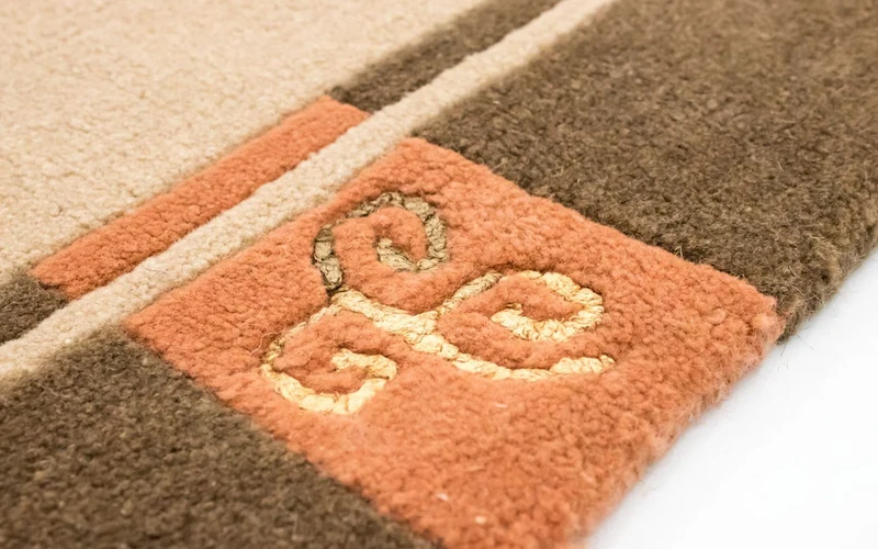 Nepal Teppich 175 x 242 cm Wohnzimmer Teppich