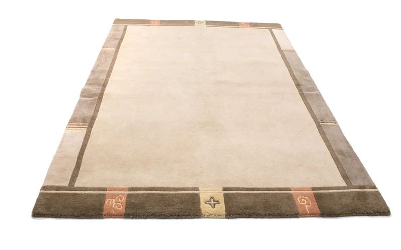 Nepal Teppich 175 x 242 cm Wohnzimmer Teppich