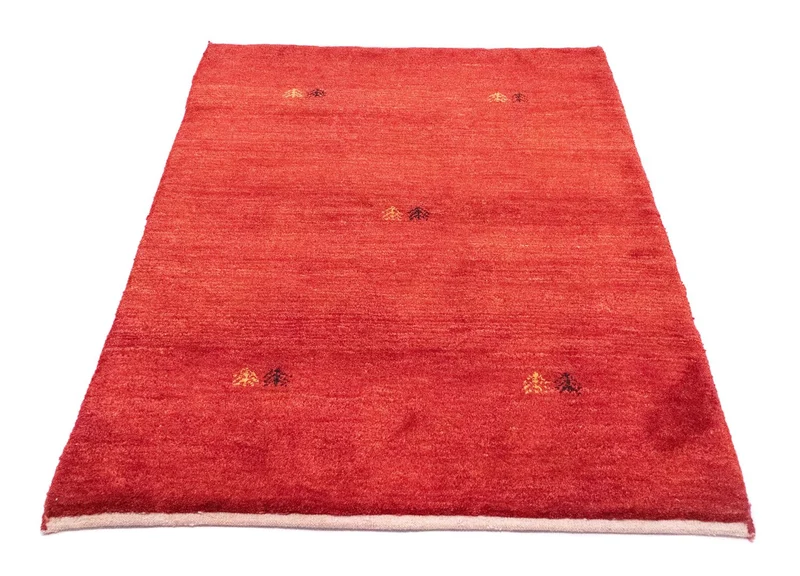 Gabbeh Teppich - Perser 100 x 140 cm - rot