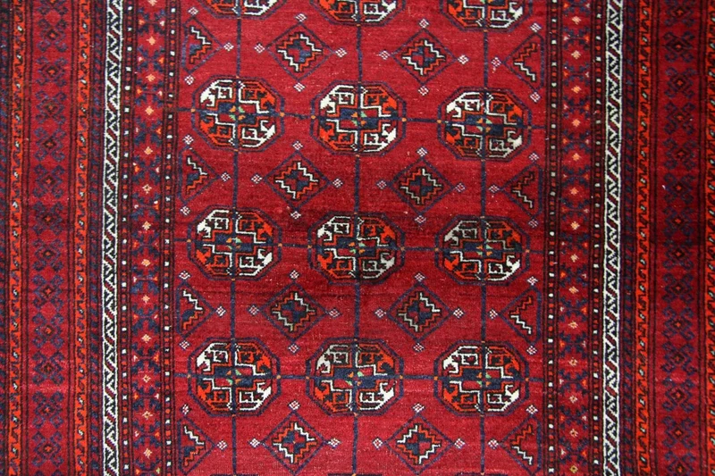 Belutsch Teppich 123 x 208 cm - rot