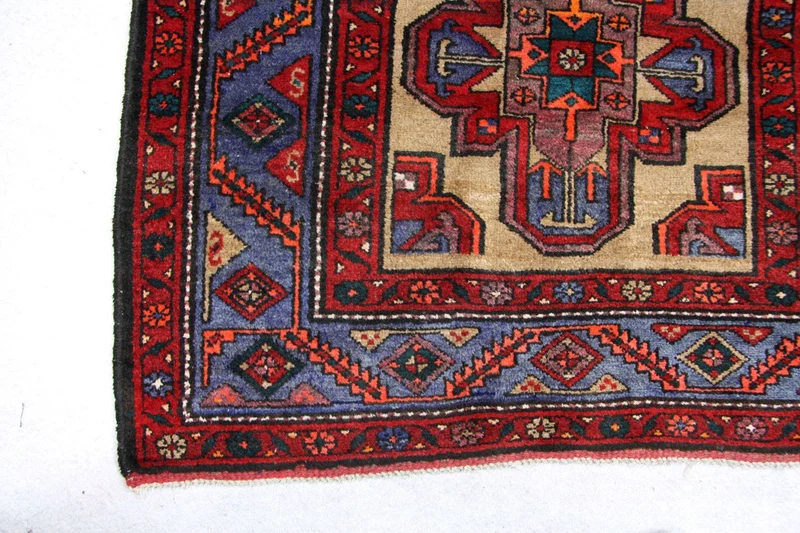 Perserteppich - Nomadic 120 x 245 cm - blau
