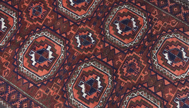 Belutsch Teppich 95 x 163 cm - braun