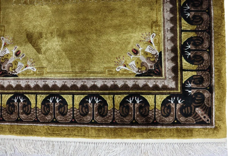 China Teppich 90 x 190 cm - grün