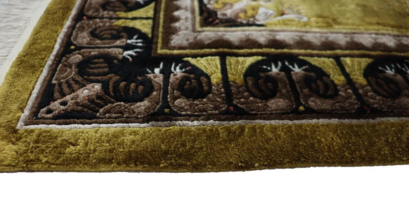 China Teppich 90 x 190 cm - grün