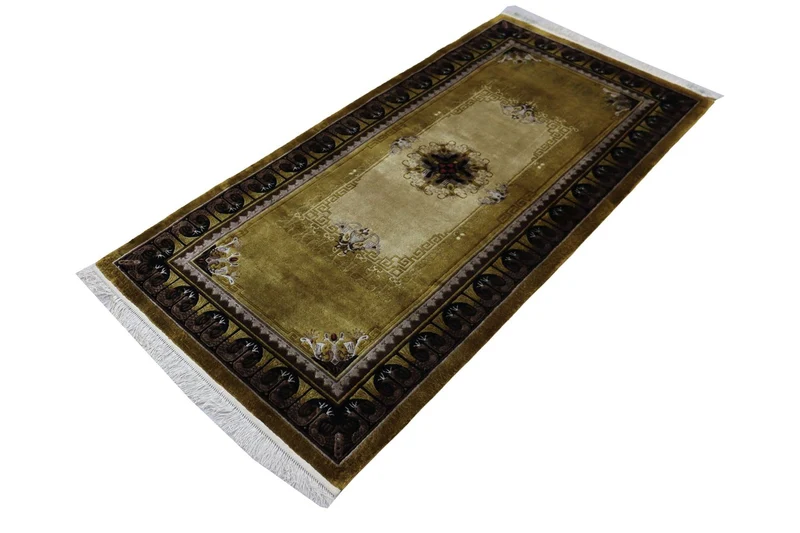 China Teppich 90 x 190 cm - grün