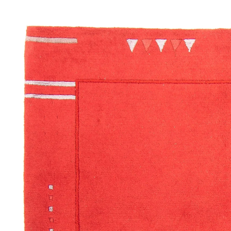 Nepal Teppich 162 x 228 cm - rot