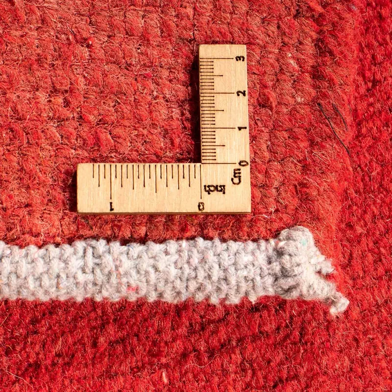 Nepal Teppich 162 x 228 cm - rot