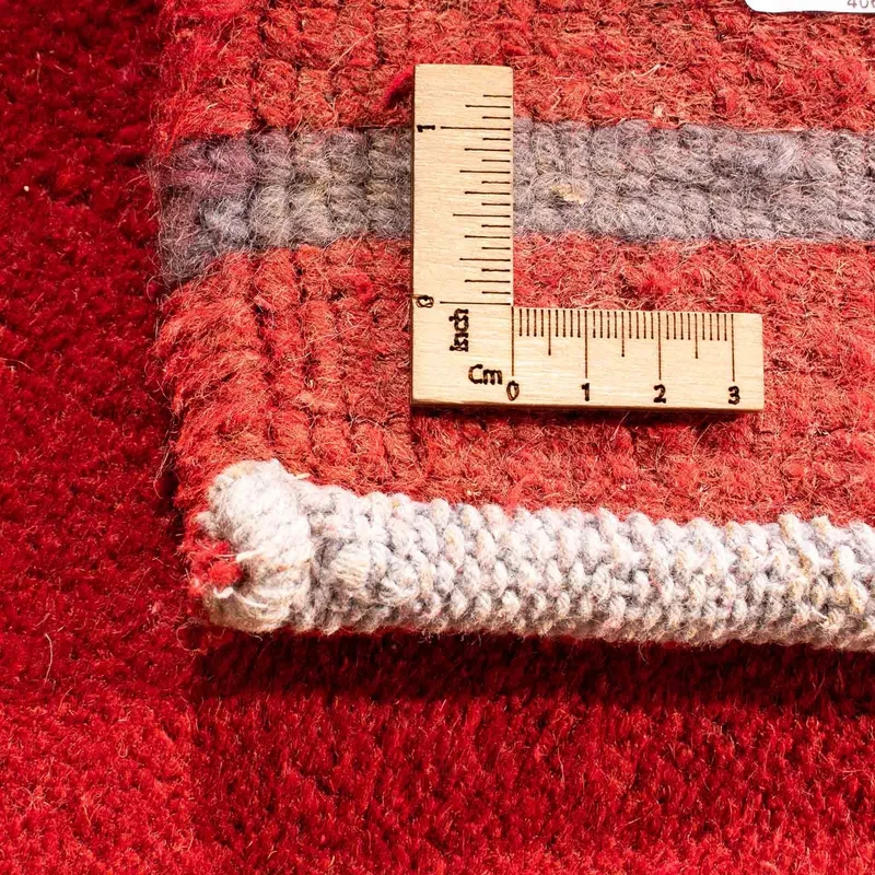 Nepal Teppich 162 x 228 cm - rot