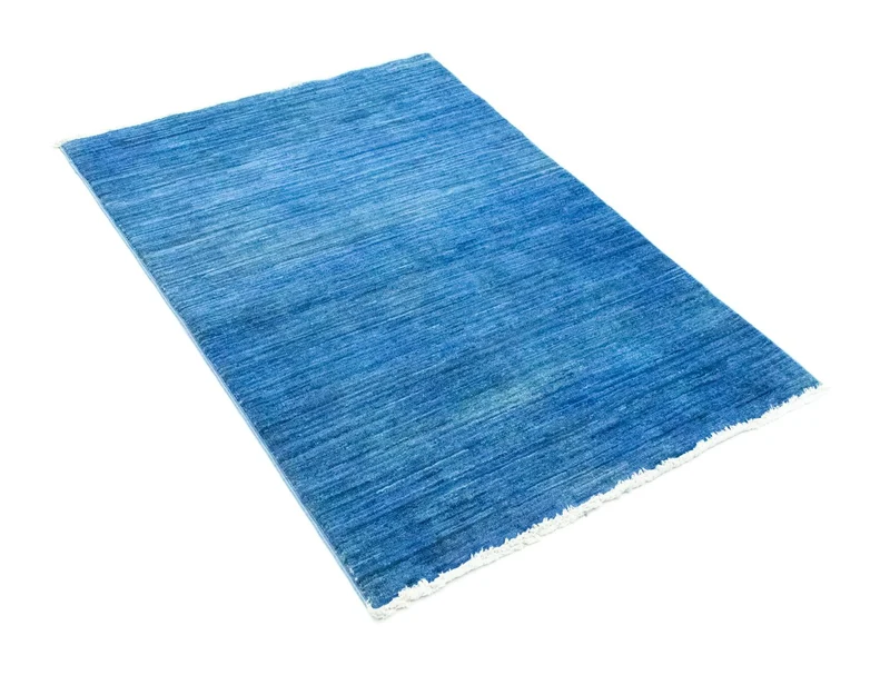 Ziegler Teppich - Modern 85 x 125 cm - blau