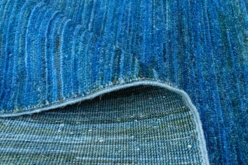 Ziegler Teppich - Modern 85 x 125 cm - blau