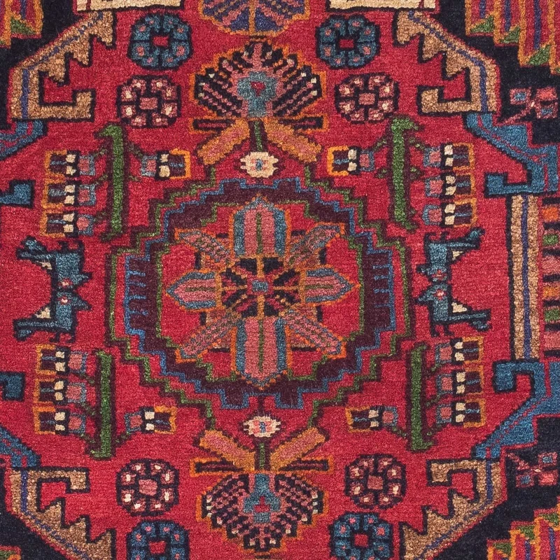 Perserteppich - Nomadic 83 x 126 cm - rot