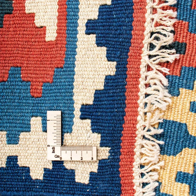 Kelim Teppich - Oriental 115 x 170 cm - blau
