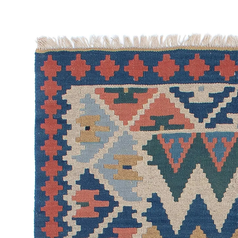 Kelim Teppich - Oriental 116 x 168 cm - mehrfarbig