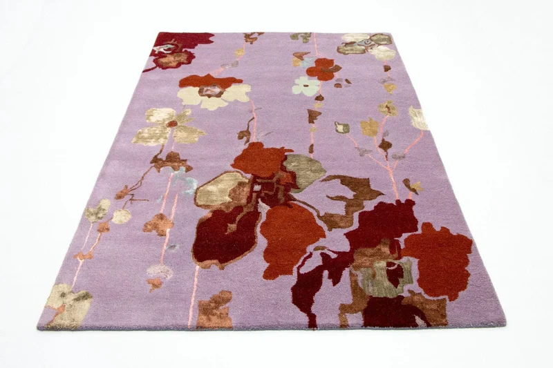 Designer Teppich 152 x 240 cm Teppich Wohnzimmer