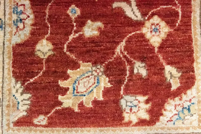 Ziegler Teppich 62 x 92 cm - rot