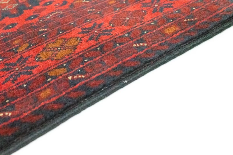 Afghan Teppich - Kunduz 103 x 142 cm - rot
