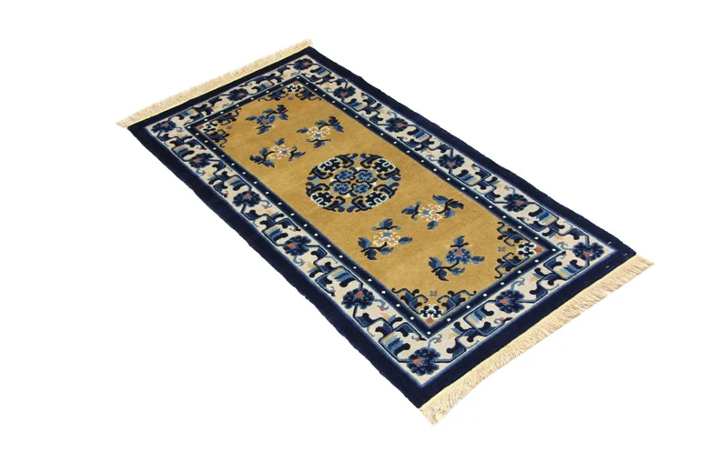 China Teppich 69 x 137 cm - blau
