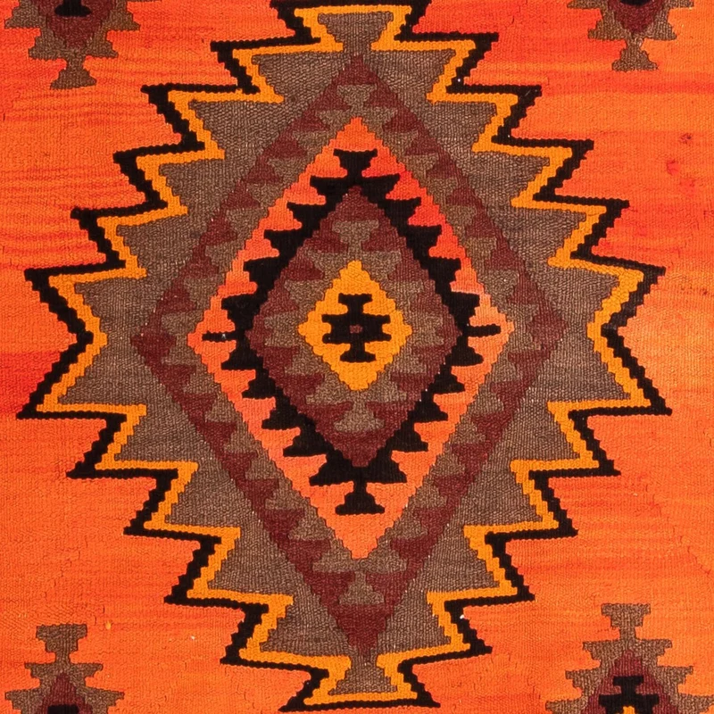 Kelim Teppich - Old 145 x 265 cm - mehrfarbig