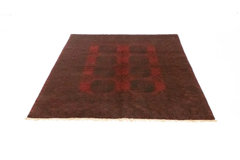 Afghan Teppich - Filpa 147 x 193 cm - rot