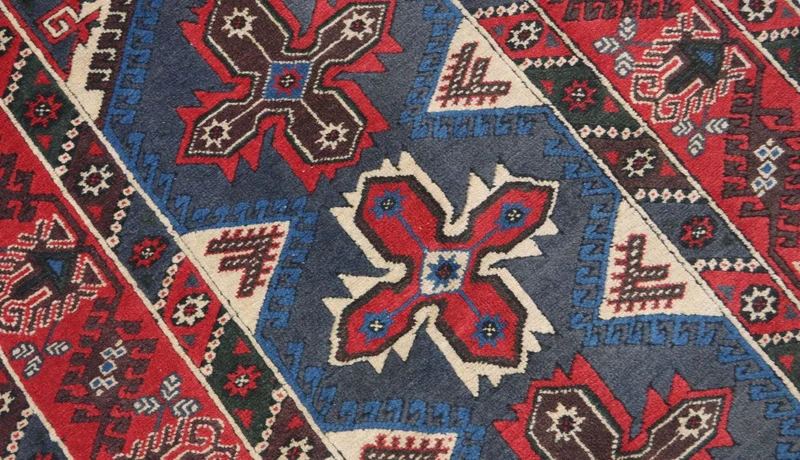 Orientteppich 119 x 184 cm - rot