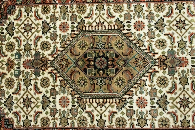 Orientteppich - Bidjar - Indus 93 x 161 cm - beige