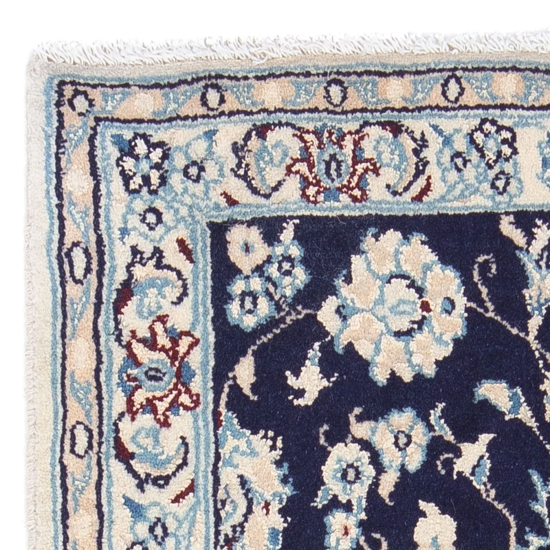 Perserteppich - Nain - Royal 56 x 94 cm - dunkelblau