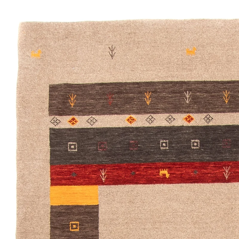 Gabbeh Teppich - Loribaft Softy - 172 x 234 cm - mehrfarbig
