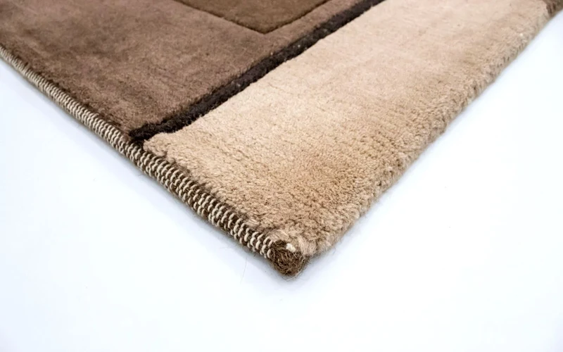 Nepal Teppich 144 x 199 cm - braun