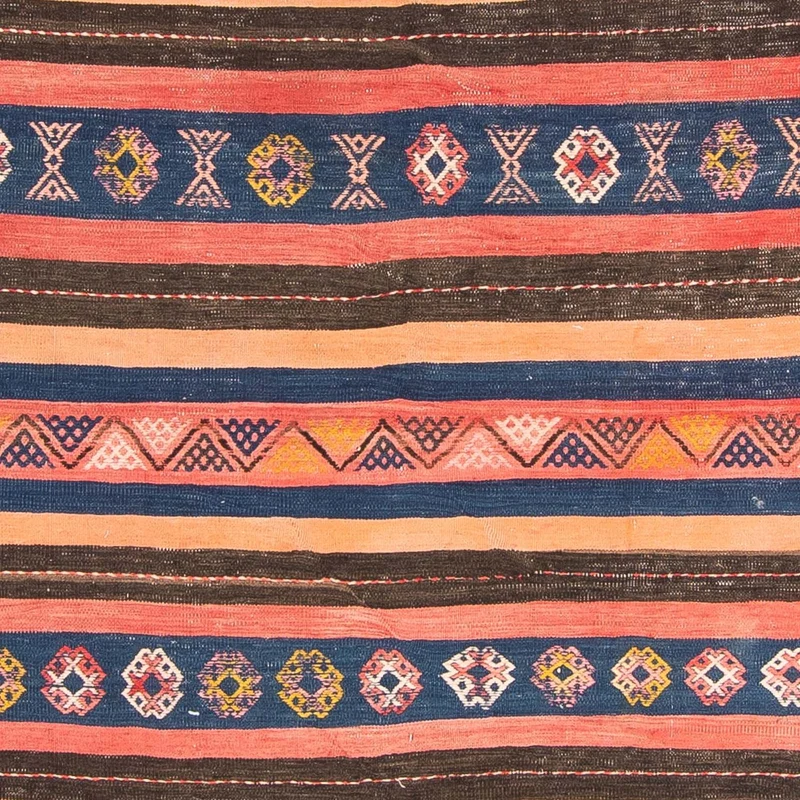 Kelim Teppich - Old 155 x 220 cm - mehrfarbig