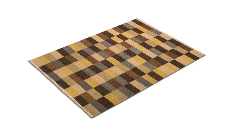 Kelim Teppich - Trendy 140 x 200 cm - mehrfarbig