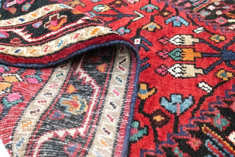 Perserteppich - Nomadic 85 x 133 cm - rot